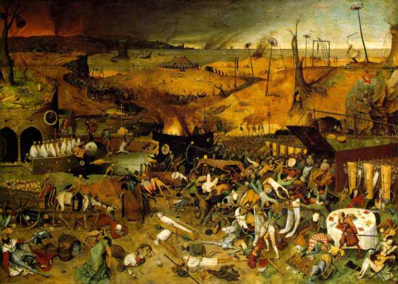 Il trionfo della morte, dipinto di Breughel il Vecchio
